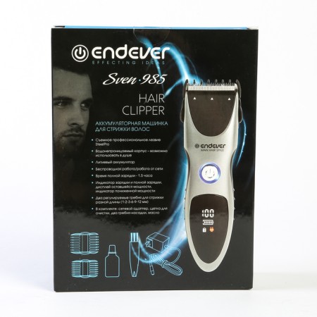 машинка для стрижки волос endever sven 985